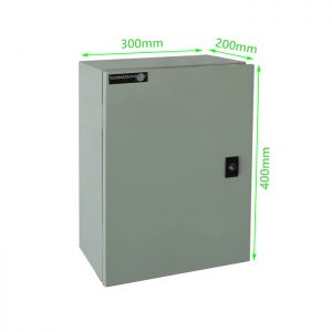 Gabinete Metalico Tablero Electrico 400x300x200 2 Puerta Ip65