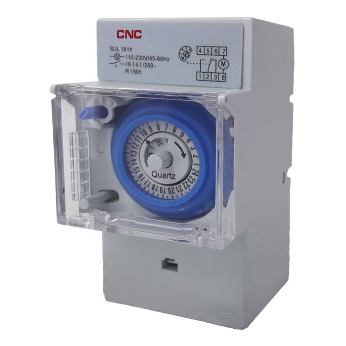 Timer Temporizador Relé Reloj Interruptor Programable con Reserva Riel Dim 220v