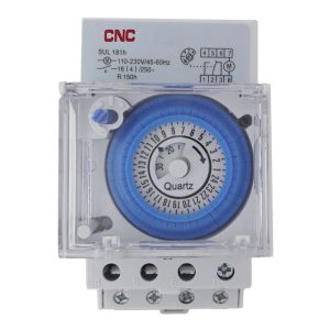 Timer Temporizador Análogo Riel DIN SUL181h | Con Reserva