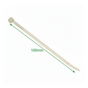 Amarra Cables Plástica 100mm Blanca | Bolsa 100u