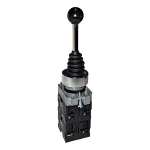 Interruptor palanca joystick LAY5-B2-PA14 4 posiciones fijas para control eléctrico en tableros industriales