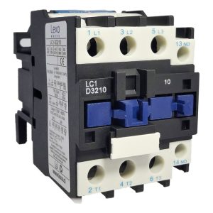 Contactor Lexo LC1D3210 32A bobina 380VAC trifásico para control de motores eléctricos industriales