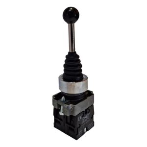 Interruptor joystick LAY5-B2-PA22 dos posiciones con retorno al centro para control eléctrico industrial