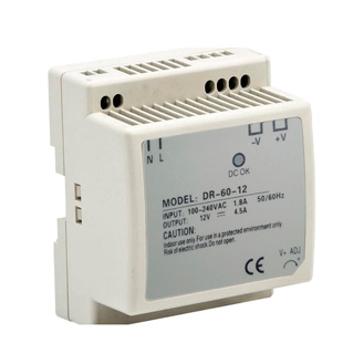 FUENTE DE PODER A RIEL DIN 60W 12VDC 4.5A