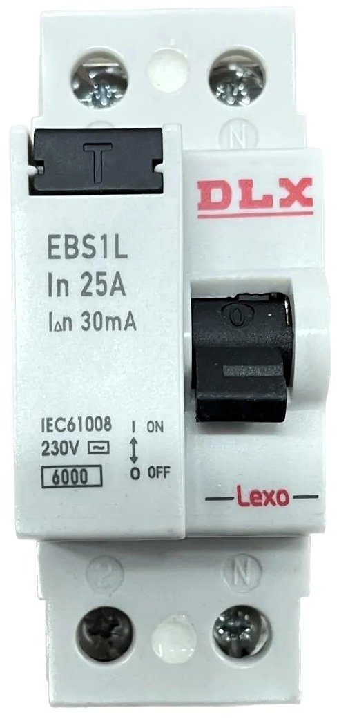 Interruptor Diferencial 2x25A 30mA | Serie DLX