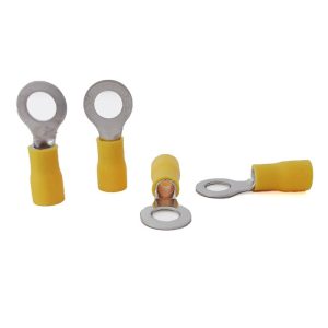 Terminal Argolla Amarillo 8.4mm (M8) | Cables 12-10AWG (100u)