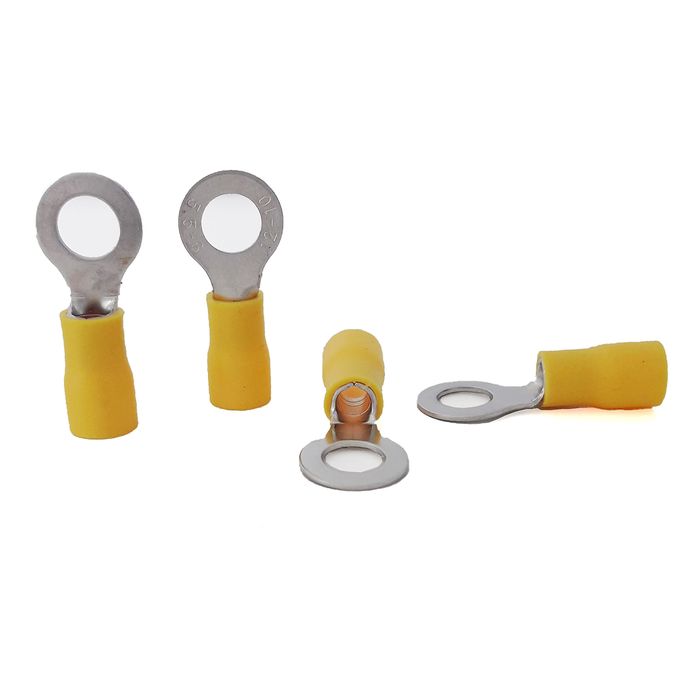 TERMINAL ARGOLLA 12-10AWG D=8.4MM AMARILLO (100U)