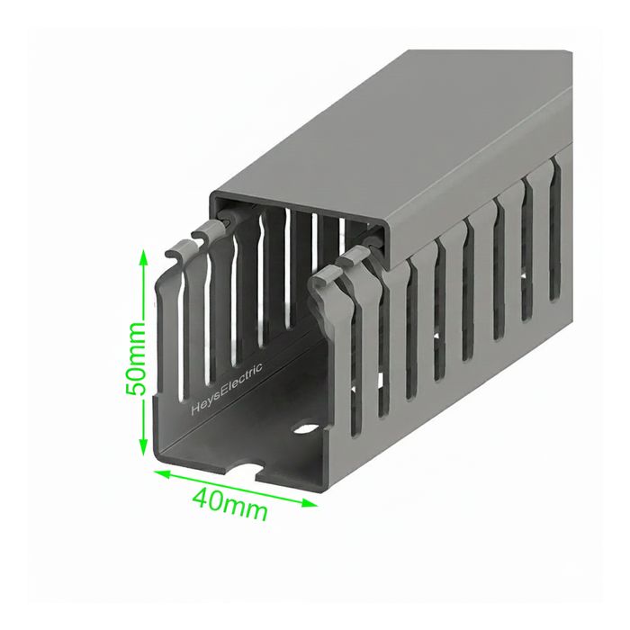 Canaleta Ranurada 50×40 2m HxW