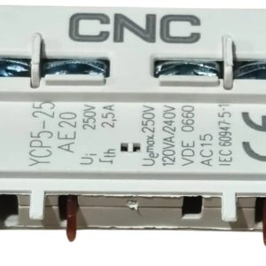 Contacto Auxiliar Frontal Guardamotor 2NO | YCP5-25 AE20