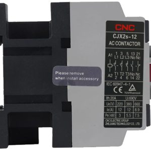 Contactor Trifásico 12A 24VAC CJX2s 1NO+1NC CNC Electric