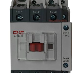 Contactor Trifásico 50A 24VAC CJX2s 1NO+1NC CNC Electric