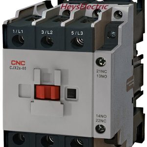 Contactor Trifásico 80A 220V CJX2s 1NO+1NC CNC Electric
