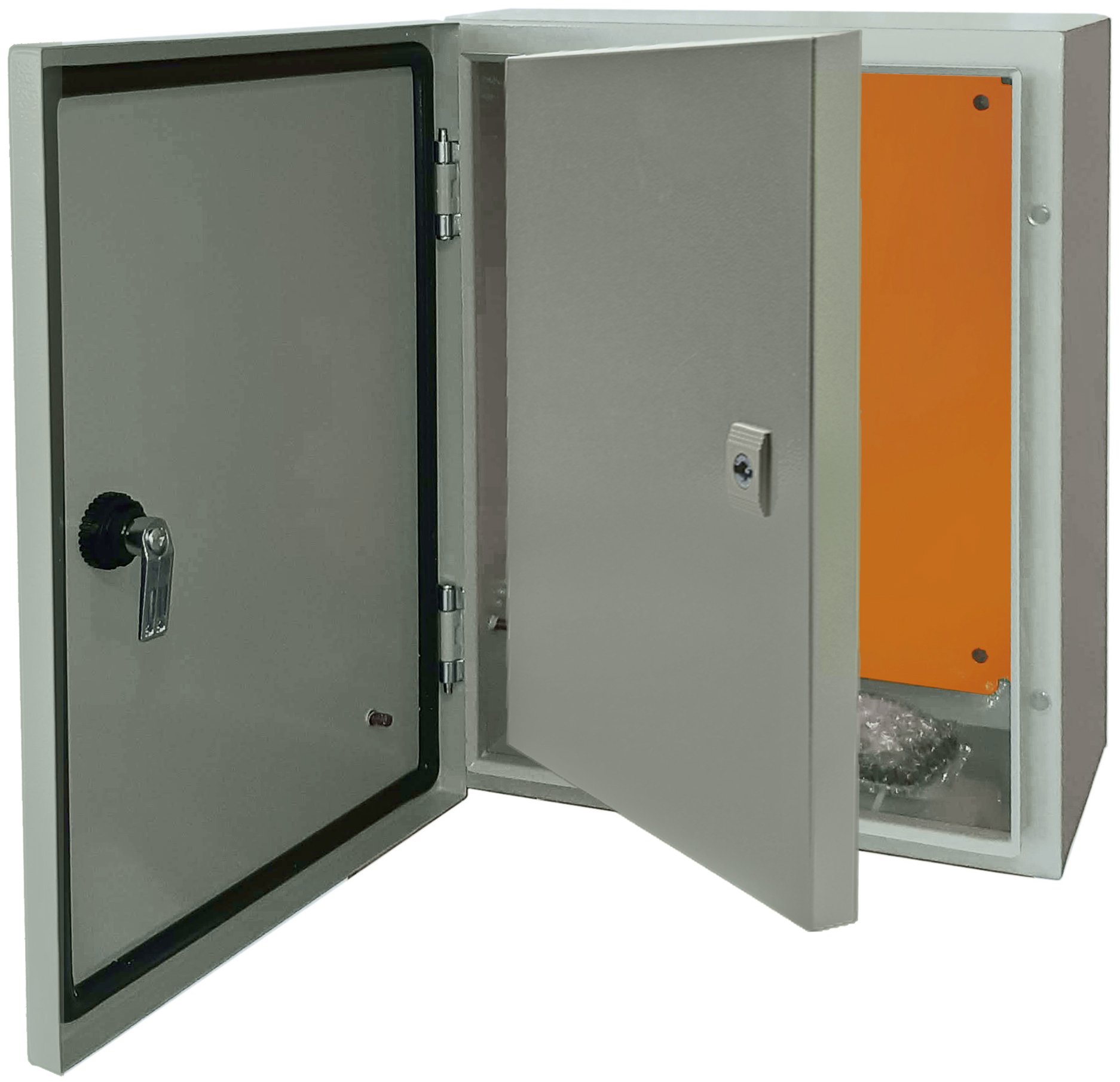 Gabinete Metálico para Tablero Eléctrico 500x400x200mm | 2 Puertas IP65