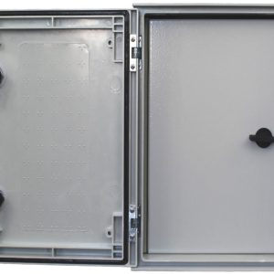 Gabinete Poliéster 600x400x230mm IP65 Doble Puerta