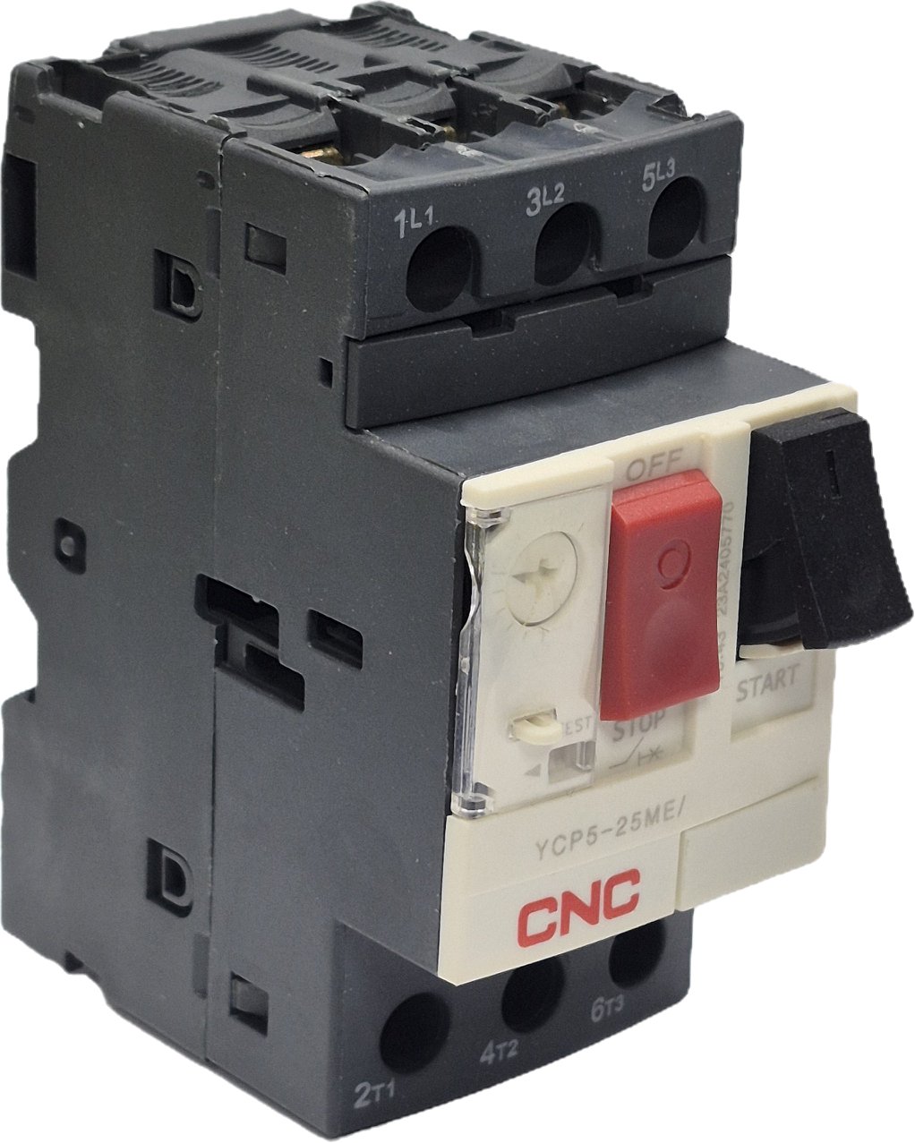 guardamotor-1.6-a-2.5-amperios-posterior Guardamotor 1.6A a 2.5A CNC Electric | Serie YCP5 materiales electricos Chile