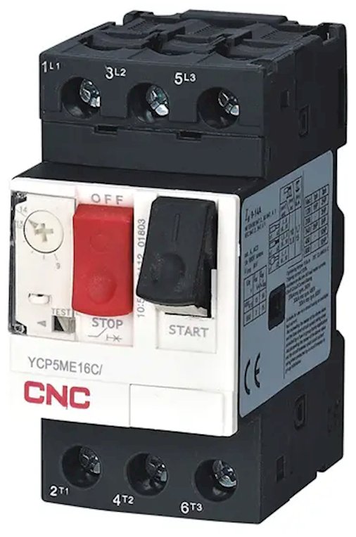 Guardamotor 20A a 25A CNC Electric | Serie YCP5