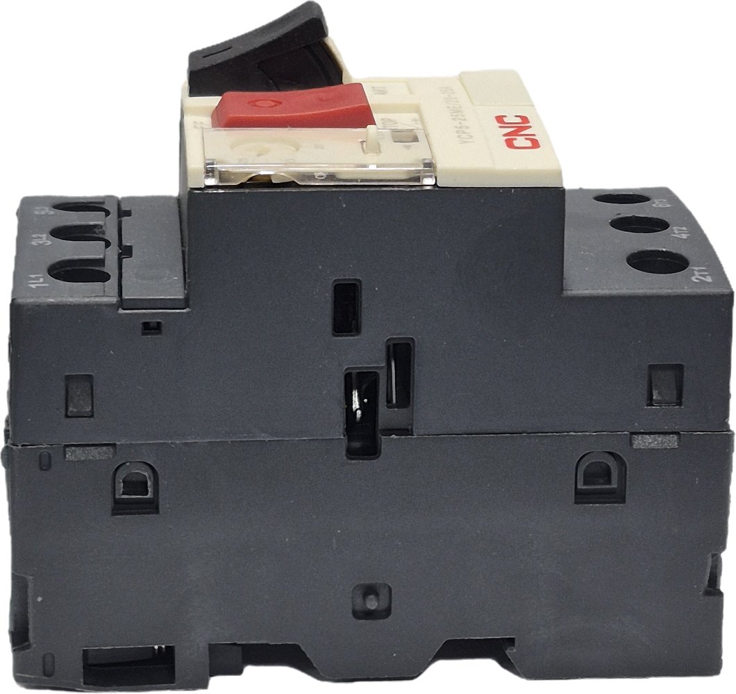 guardamotor-6-a-10-amperios-superior Guardamotor 6A a 10A CNC Electric | Serie YCP5 materiales electricos Chile