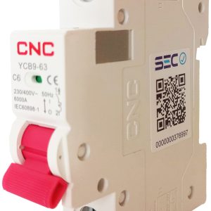 Interruptor Automático 1x6A Curva C 6kA CNC Electric | Especial Iluminación