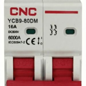 Interruptor Automático 2x16A DC 500V 6kA CNC Electric | Especial Solar Fotovoltaico
