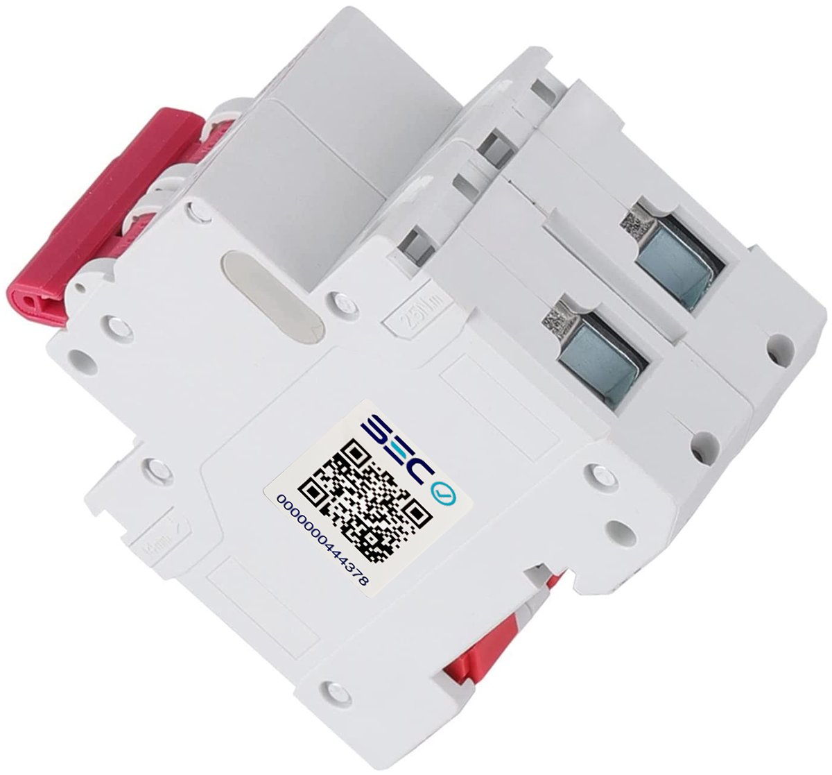 interruptor-automatico-2x20-curva-c-6ka-cnc-electric-detalle Interruptor Automático 2x20A Curva C 6kA CNC Electric | Especial Alta Carga materiales electricos Chile