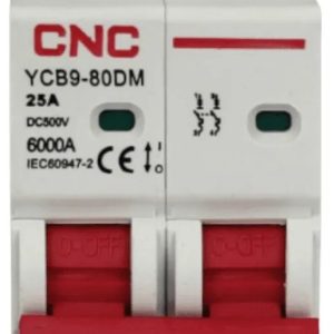 Interruptor Automático 2x25A DC 500V 6kA CNC Electric | Protección Fuerza Solar