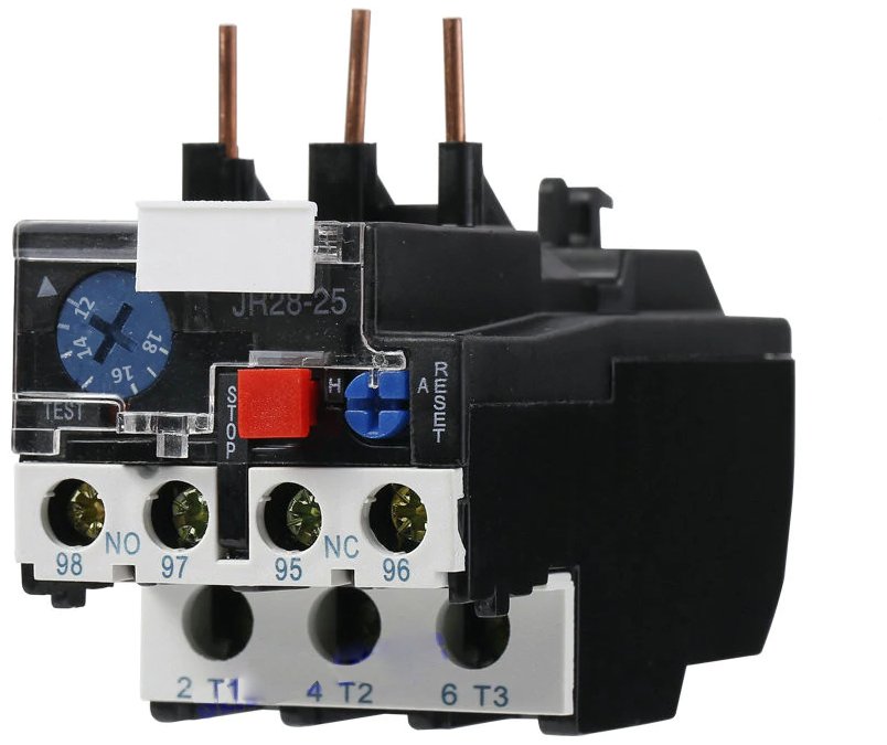 Relé Térmico 12-18A JR28s-25 | Compatible CJX2 LC1D
