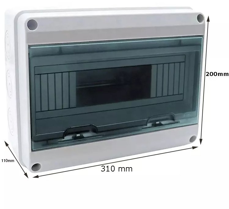 Tablero Eléctrico Exterior 15 Módulos IP65 | Sobrepuesto HT-15