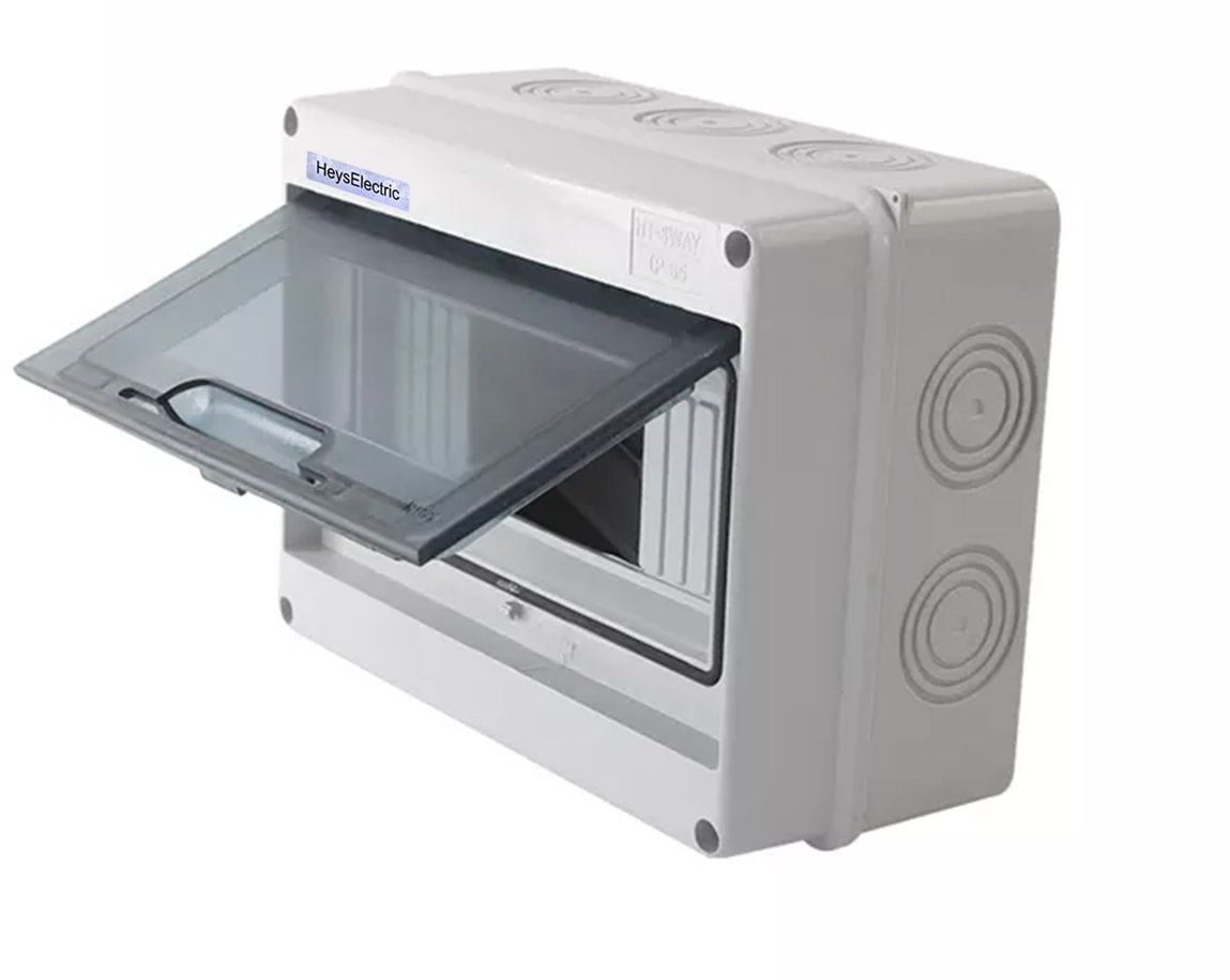 Tablero Eléctrico Exterior 8 Módulos IP65 | Sobrepuesto HT-8