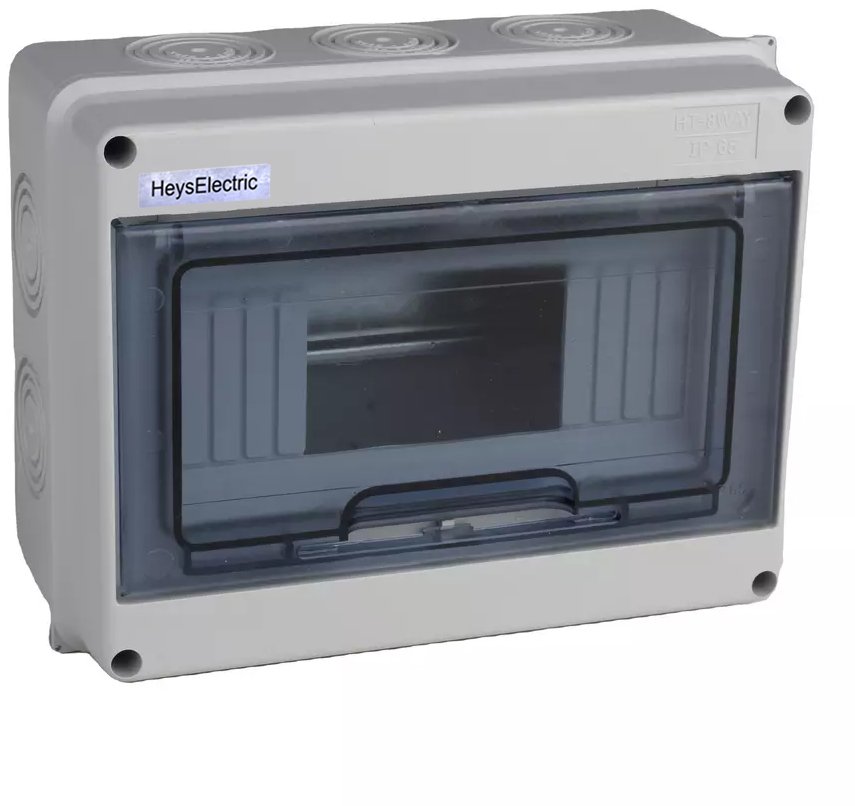 Tablero Eléctrico Exterior 8 Módulos IP65 | Sobrepuesto HT-8