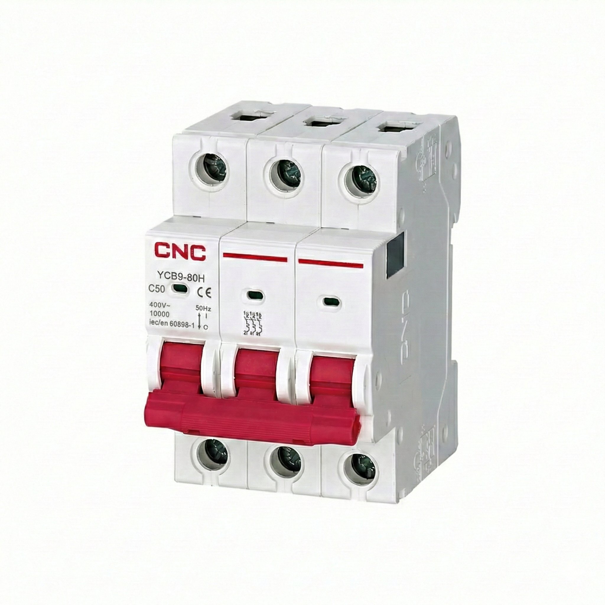 Interruptor Automático 3x50A Curva C 10kA CNC Electric