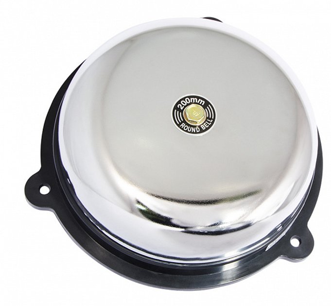 Campanilla Industrial 200mm 220V UC4-8 Cromada
