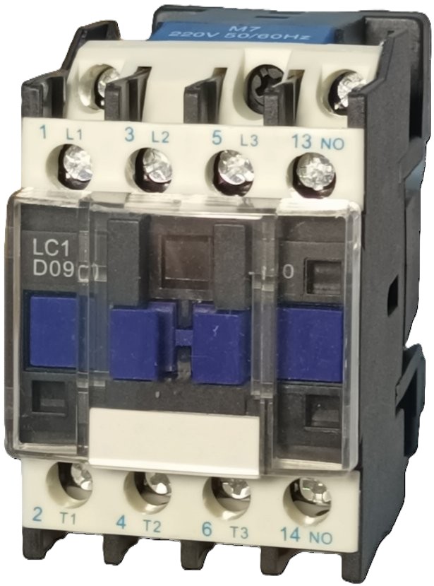 Contactor 9 Amp Bobina 380 Vac Trifásico LC1D09Q7 Lexo