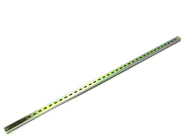 Riel DIN Perforado 35x7.5mm 1 Metro Acero Galvanizado CNC - Image 6