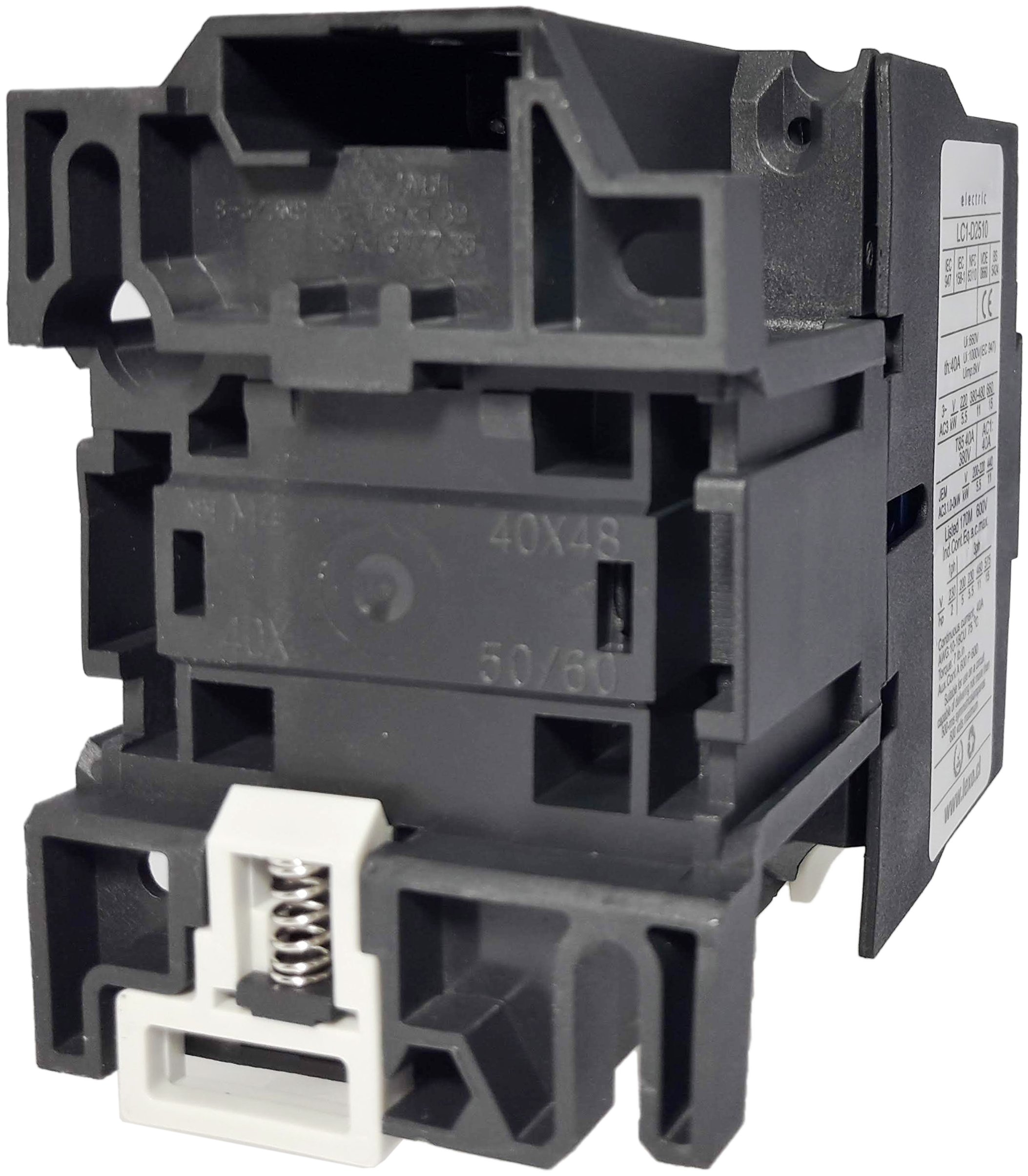 Contactor Trifásico 25A 24VAC CJX2s 1NO+1NC CNC Electric - Imagen 4